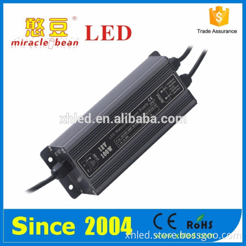 factory price waterproof matel case 8.3A 100W 220v 12v external led power supply